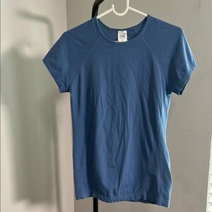 Athleta Women's Short Sleeve Blue Tee